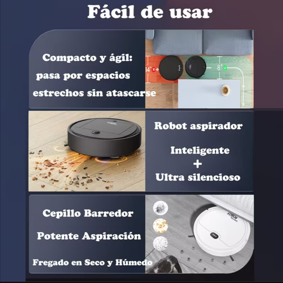 Robot Aspirador y Trapeador - Imagen 6