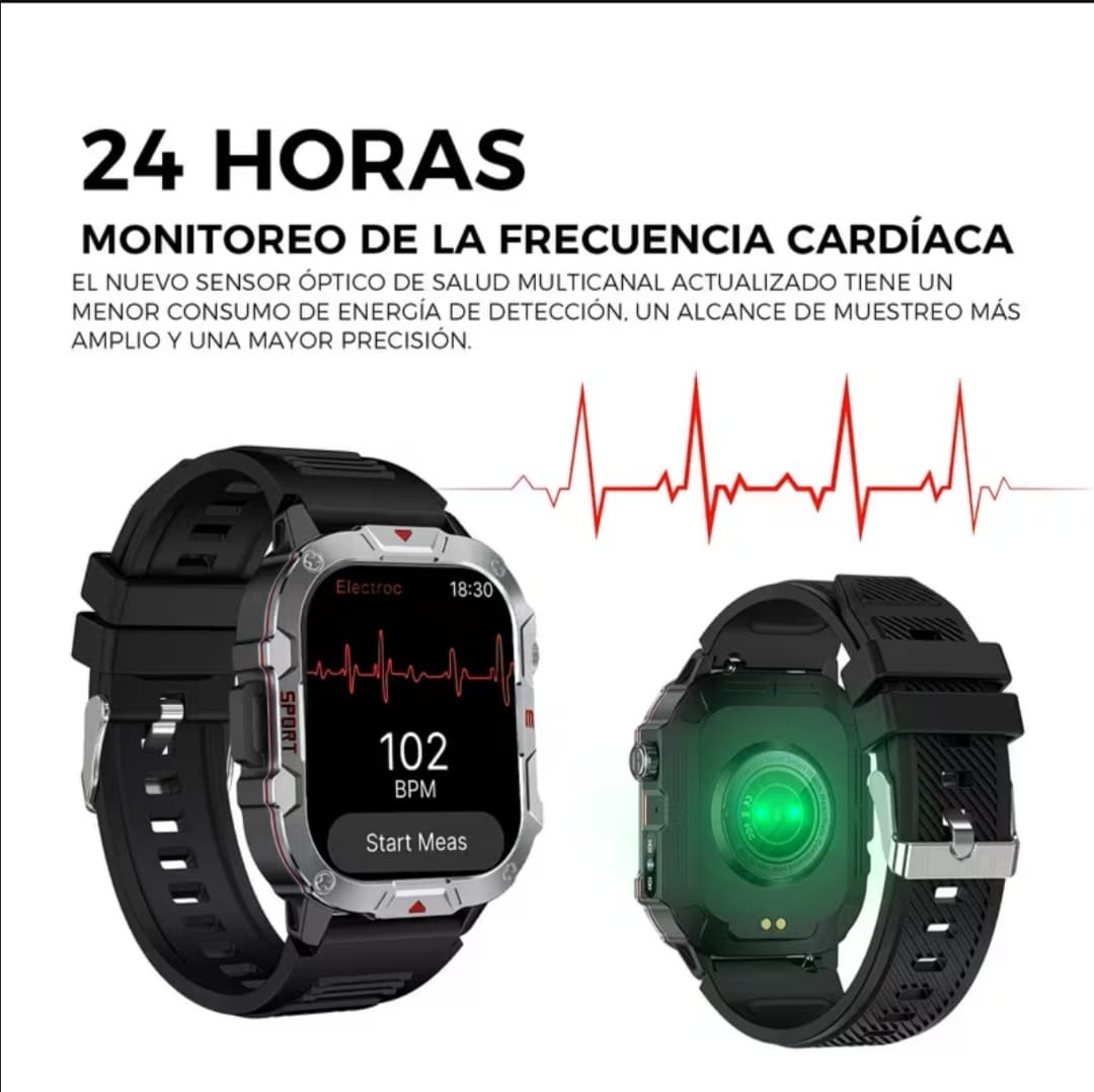 Reloj Inteligente Deportivo Multifuncional - Imagen 1