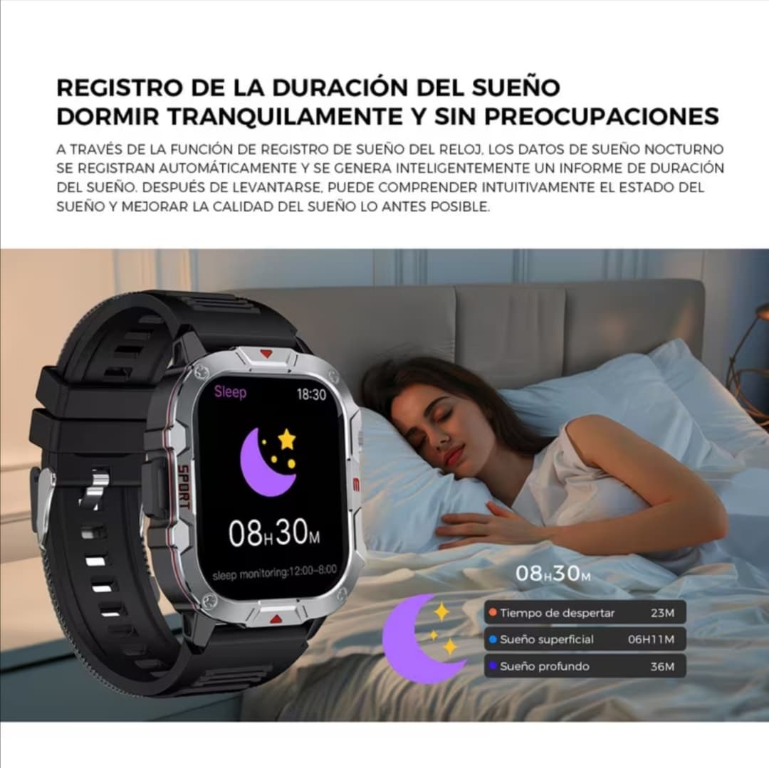 Reloj Inteligente Deportivo Multifuncional - Imagen 3