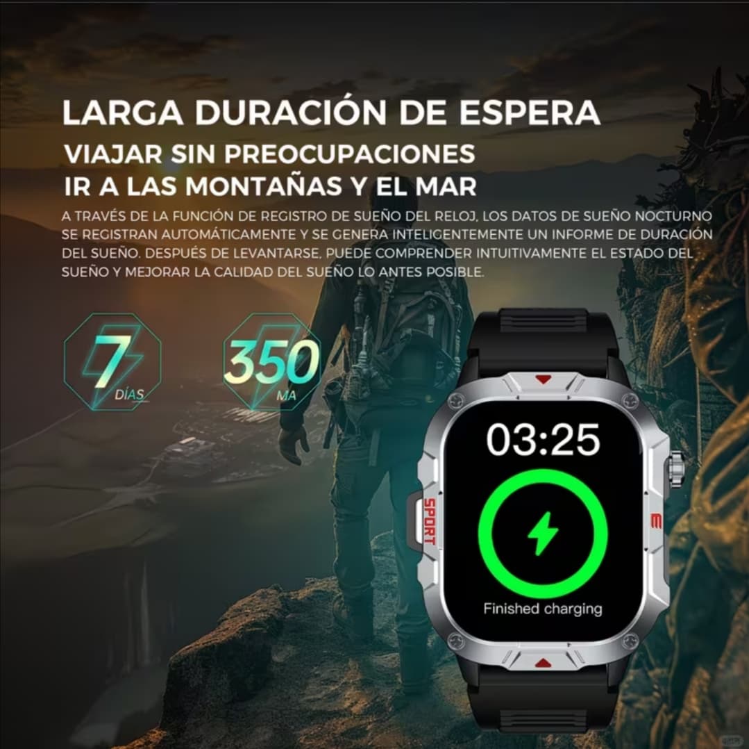 Reloj Inteligente Deportivo Multifuncional - Imagen 4